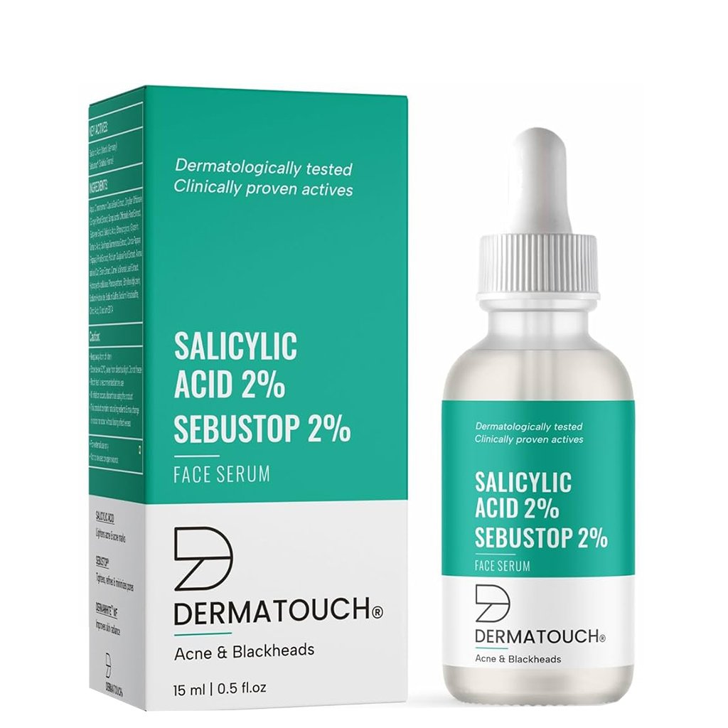 Salicylic Acid 2% w-w Sebustop 2% Face Serum 15 ml